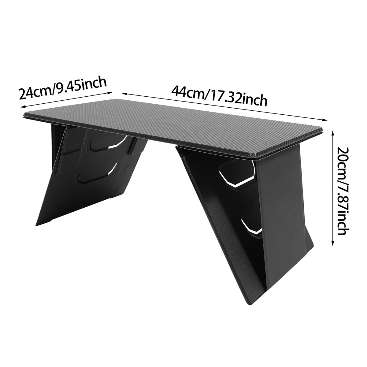 Foldable Bed Laptop Table Portable Lap Bed Desk With Angle Adjustable And Adjustable Height - Image 5